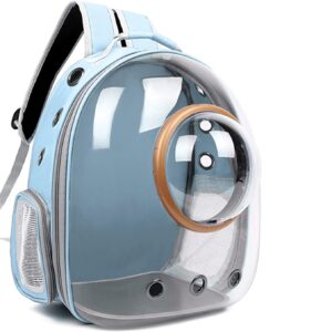 Cat Backpack Carriers,Bubble Space Capsule Kitten Pet Puppies Weight about 10lb,Designed for Travel, Hiking, Walking,Camping& Outdoor Use